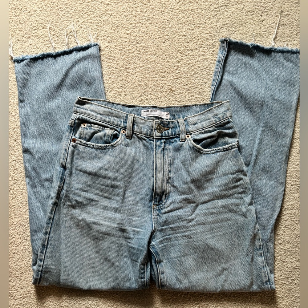distressed jeans